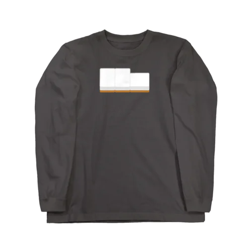 右から白ポン ( 麻雀グッズ ) Long Sleeve T-Shirt