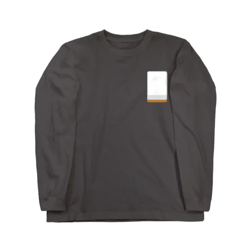 白 ( 麻雀グッズ ) Long Sleeve T-Shirt