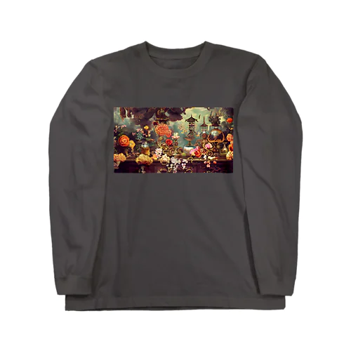 待ち侘びる春の芳 Long Sleeve T-Shirt