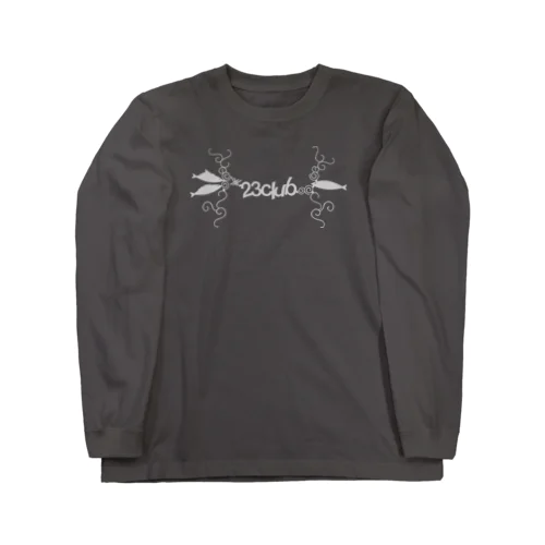 グレー・ボーイッシュ柄Tシャツ Long Sleeve T-Shirt