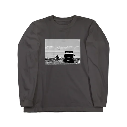 SLOW LIFE 〜 辺土名海岸 Long Sleeve T-Shirt