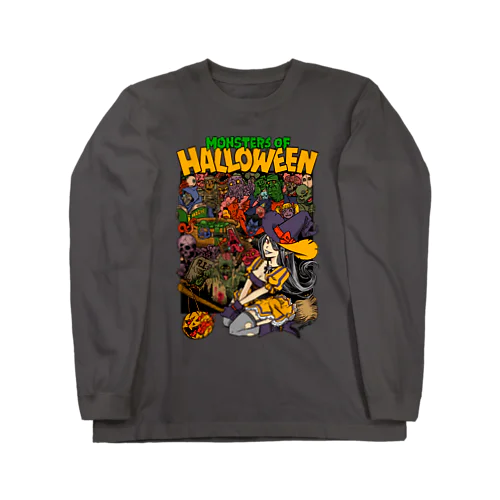 MONSTER OF HALLOWEEN (COLOR) ロングスリーブTシャツ