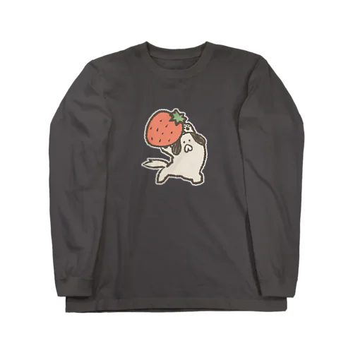 イチゴどっこいしょイヌ Long Sleeve T-Shirt