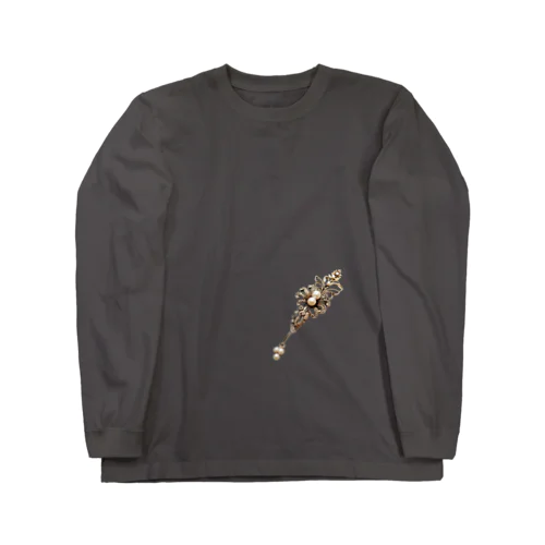 pearl clip, unique, new design, special Long Sleeve T-Shirt