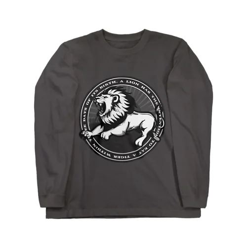 LION IN A CIRCLE Long Sleeve T-Shirt