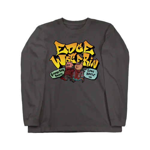 EDGE WATER IN Bears&Graffiti Art Logo Tee-type1- Long Sleeve T-Shirt