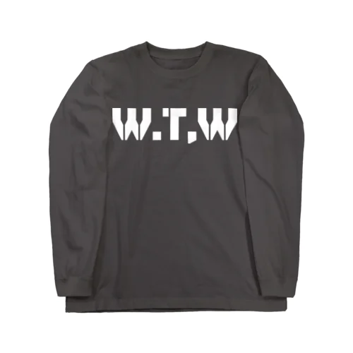 W.T.W(with the works) ロングスリーブTシャツ