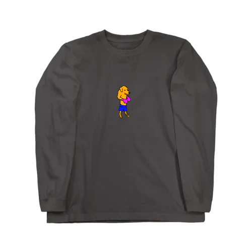 パンちゃんワンちゃんグッズ第一弾★ Long Sleeve T-Shirt