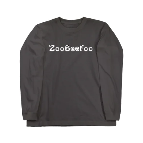 ZooBeeFoo白ロゴ Long Sleeve T-Shirt