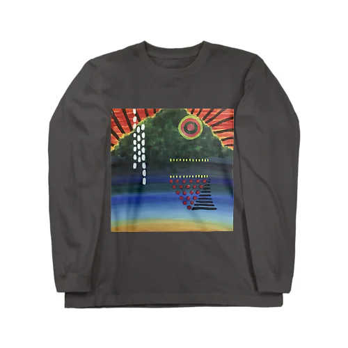 アフリカ大自然パワー Long Sleeve T-Shirt