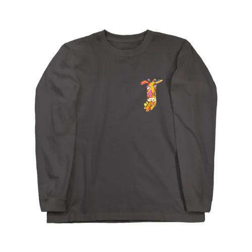 Giraffe 「kijupo」 Long Sleeve T-Shirt