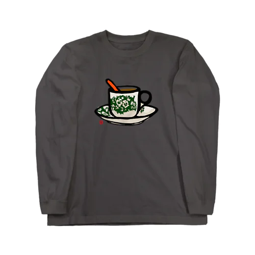 ホワイトコーヒー ロングスリーブTシャツ