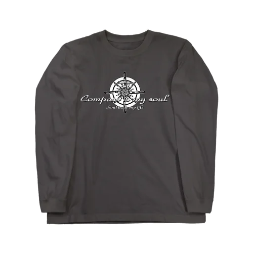 Compass is my soul ロングスリーブTシャツ