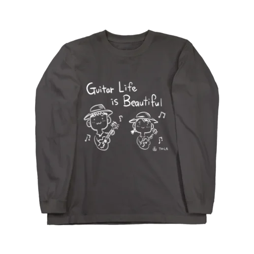 Guitar Life is Beautiful Long Sleeve T-Shirt