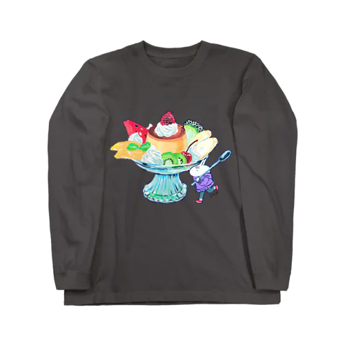 プリンアラモード ロングスリーブTシャツ