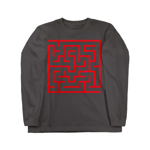 MAZE Red Long Sleeve T-Shirt