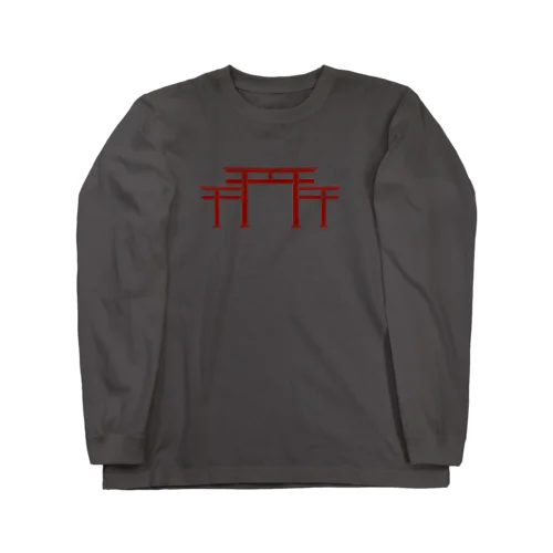 三ツ鳥居シリーズ Long Sleeve T-Shirt