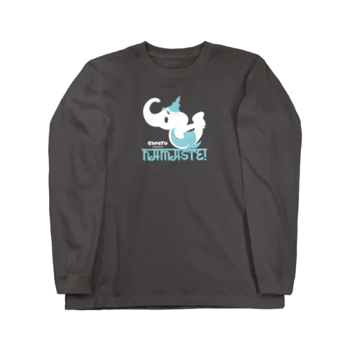 ヨガの先生ガネゾーくん Long Sleeve T-Shirt