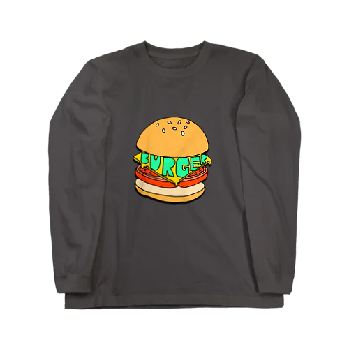 BURGERRRR!! ロングスリーブTシャツ