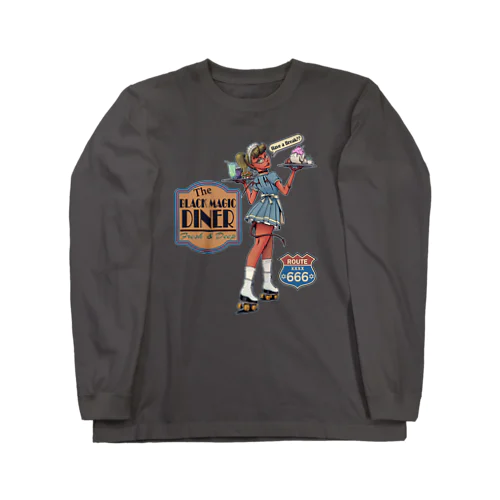 "BLACK MAGIC DINER" Long Sleeve T-Shirt