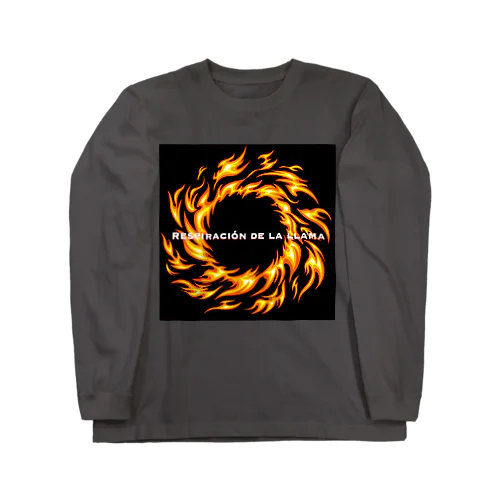 炎の呼吸　スペイン語フレーズ Long Sleeve T-Shirt