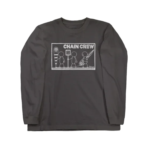 PBスティック君 CHAIN CREW Long Sleeve T-Shirt