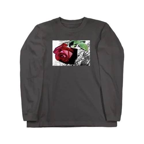 過去の薔薇 Long Sleeve T-Shirt