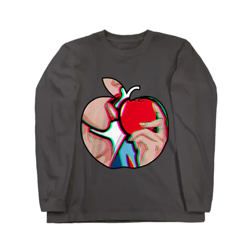 apple lady ロングスリーブTシャツ