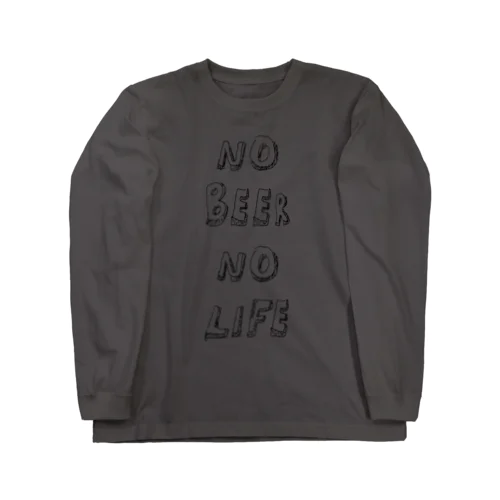 NO BEER NO LIFE -simple- Long Sleeve T-Shirt