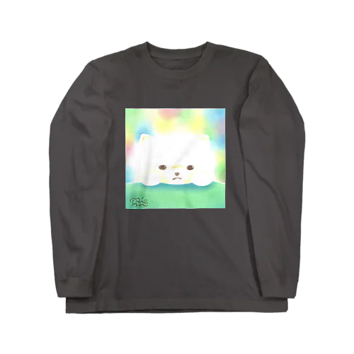 「ふわふわわんこ」ミズノ リエ Long Sleeve T-Shirt