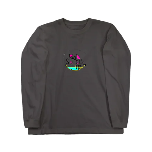 片面(ピンク)RADsNacc透過 Long Sleeve T-Shirt