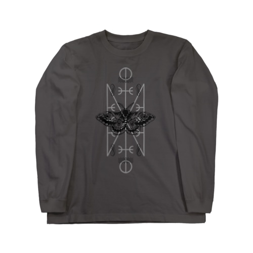 蛾 Long Sleeve T-Shirt