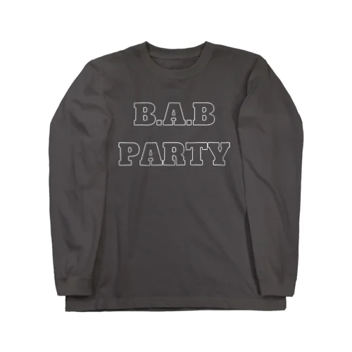B.A.B PARTY ロングスリーブTシャツ