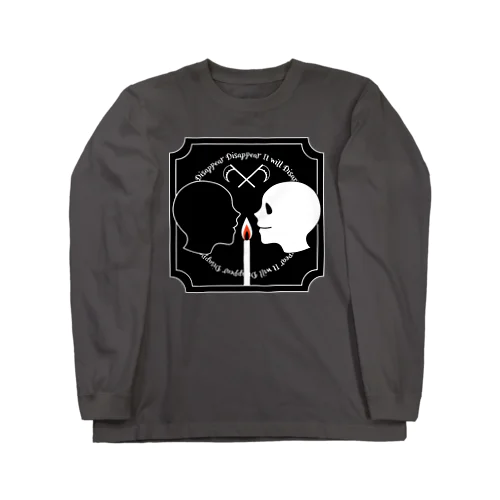 落語シリーズ　死神 Long Sleeve T-Shirt