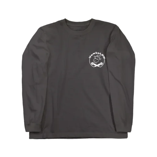 やんばいFMロゴ　白 Long Sleeve T-Shirt