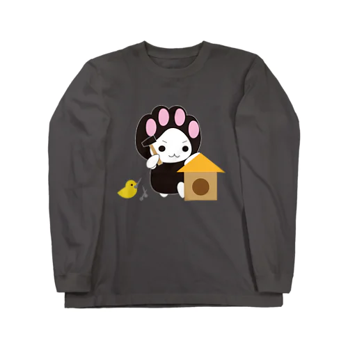 ねこきゅうランチ　DIY Long Sleeve T-Shirt