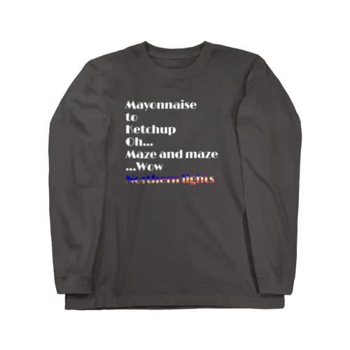 極彩色の心理  Long Sleeve T-Shirt