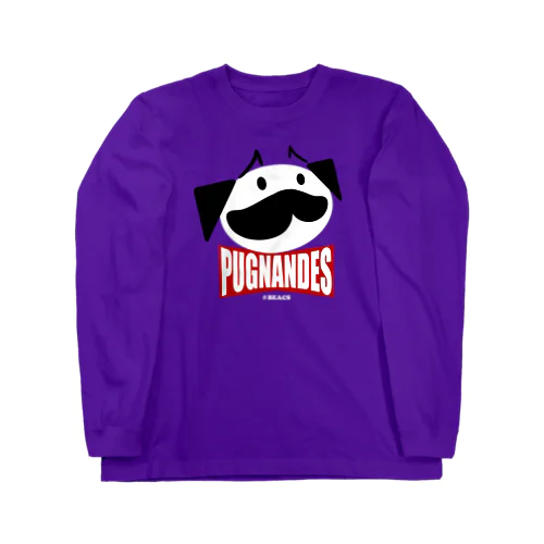 PUGNANDES～プリングルズ風パロディ・デザイン～ Long Sleeve T-Shirt