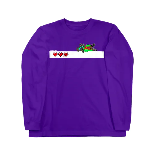 残機と狙撃（白Ver.） Long Sleeve T-Shirt