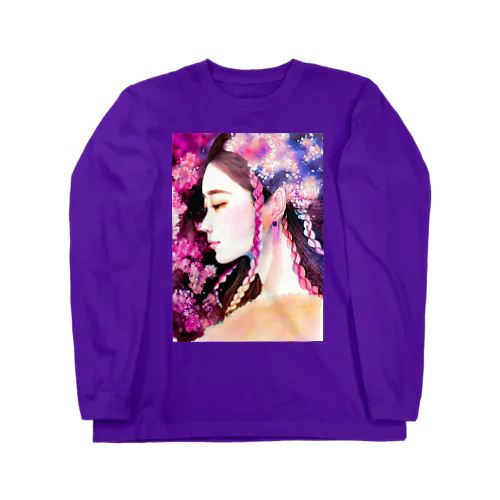 桃色の華 Long Sleeve T-Shirt