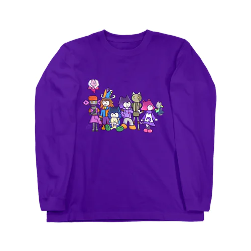 マシュパンキャラ大集合 Long Sleeve T-Shirt