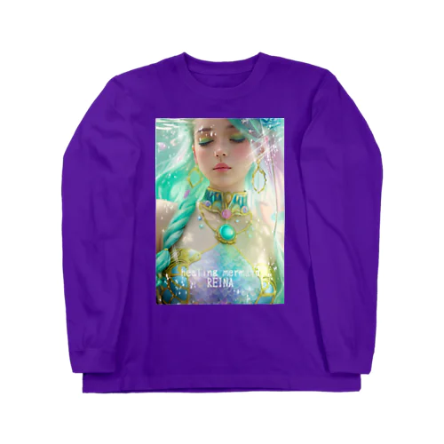 healing mermaid  REINA ロングスリーブTシャツ