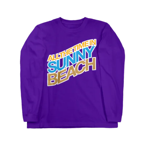 ALL THE TIME IN SUNNY BEACH ロングスリーブTシャツ