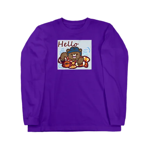 ラグビー部のクマちゃん★第2弾 Long Sleeve T-Shirt