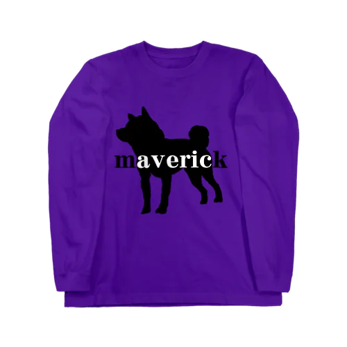 maverick犬 ロングスリーブTシャツ