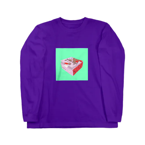 かわいい君は アレをこんなかわいい箱に入れちゃうのです Long Sleeve T-Shirt