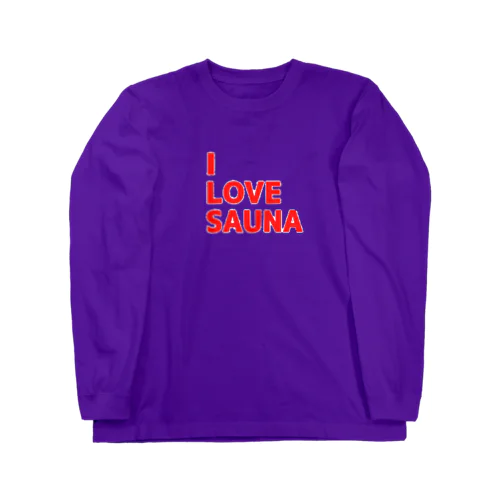 Ｉ LOVE SAUNA Long Sleeve T-Shirt