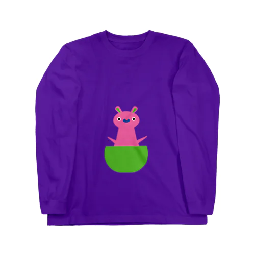 カンガルー赤ちゃん Long Sleeve T-Shirt