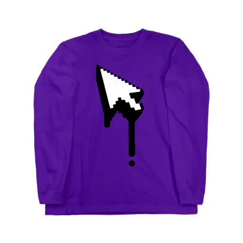 Drip Cursor Long Sleeve T-Shirt