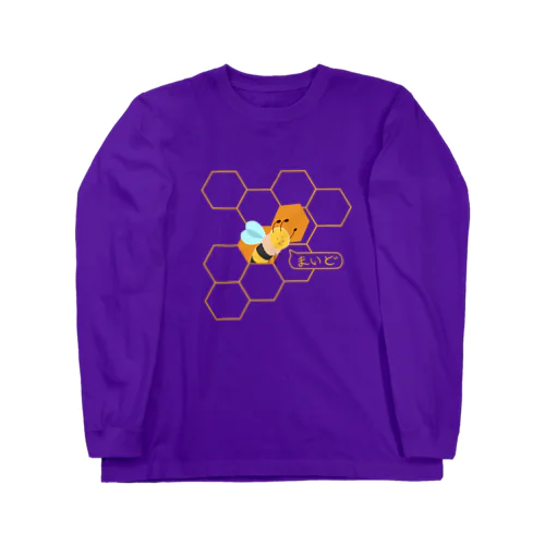 Honeycomb MAIDO(ハニカムマイド) ロングスリーブTシャツ